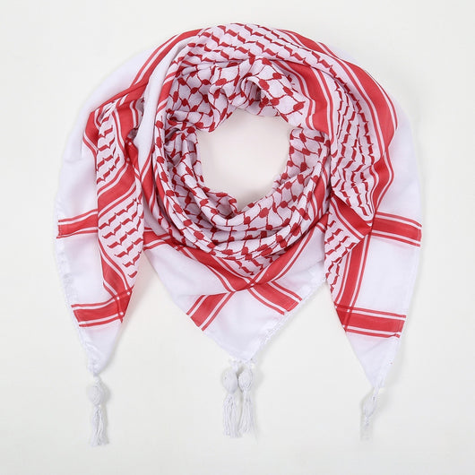 Pañoleta Versátil de Flecos para Estilo Casual - Image 2