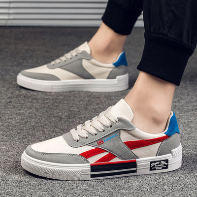 Zapatillas de Lona Casual Estilo Coreano para Hombre - Image 10