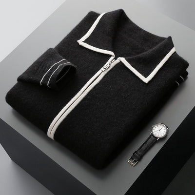 Cardigan de Lana para Hombre Elegante y Sofisticado - Image 3