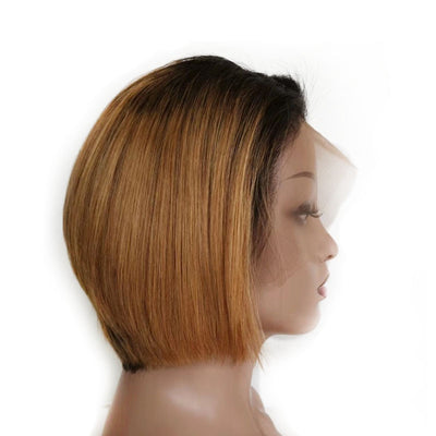 Peluca Corta Reality con Encaje - Cabello Natural - Image 6
