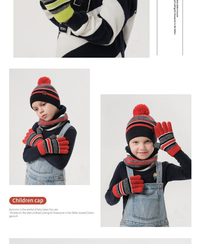 Conjunto Invernal Completo: Gorro, Bufanda y Guantes Acolchados - Image 22