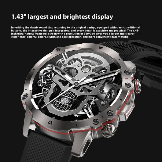 Reloj Inteligente AK56 con Llamadas Bluetooth para Actividades al Aire Libre - Image 24