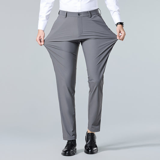 Pantalones de Vestir Primavera Hombre Resistentes a Arrugas sin Planchado - Image 2