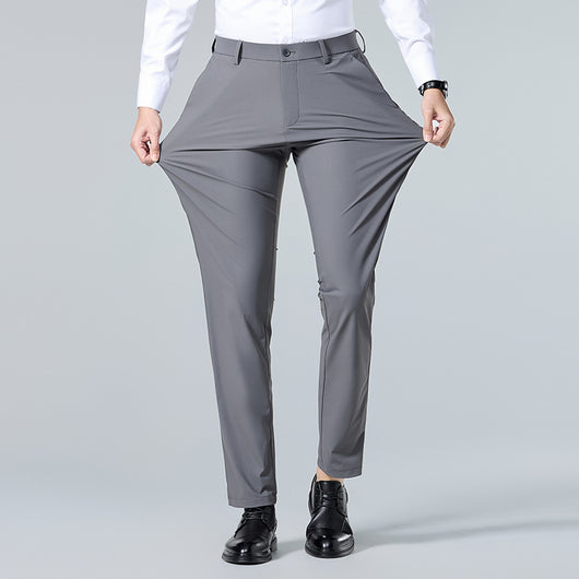 Pantalones de Vestir Primavera Hombre Resistentes a Arrugas sin Planchado - Image 2