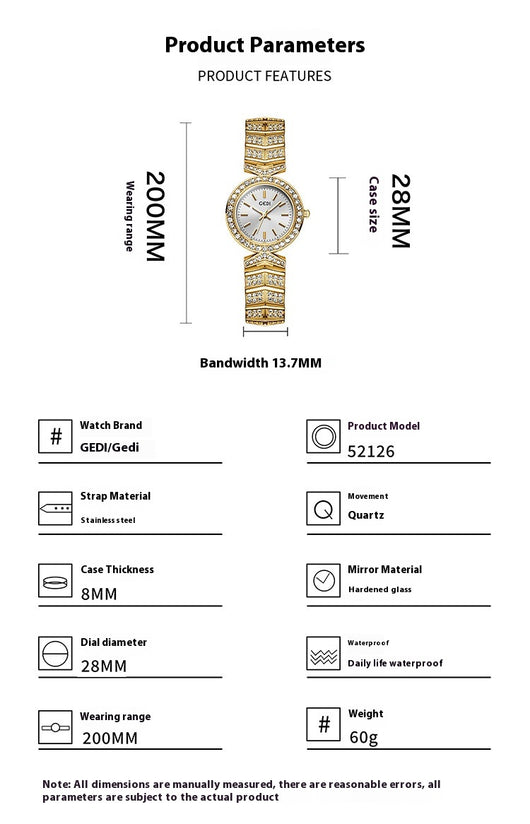 Reloj de Lujo Gedi Light Suncoo para Mujer - Image 10