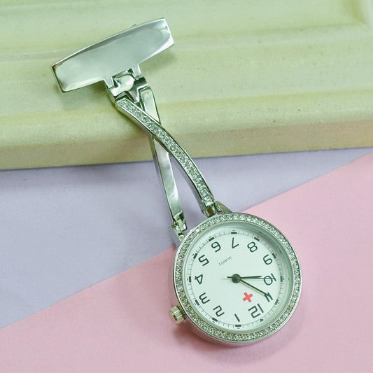Reloj de Enfermera Colgante Retro Diamond Movement - Image 2
