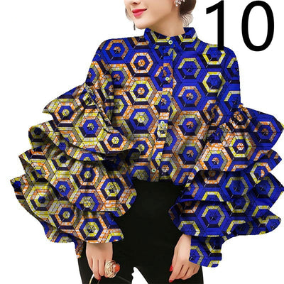 Camiseta Estampada con Volantes para Mujer - Ideal para Diario - Image 34