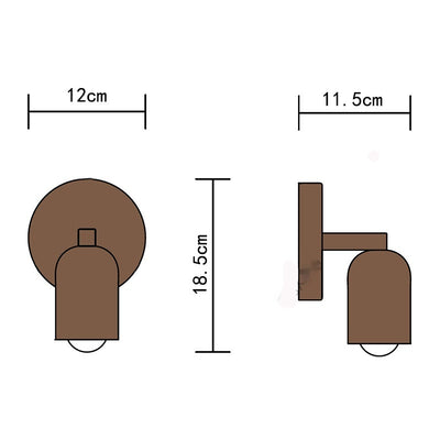 Lámpara de Pared Minimalista Estilo Antiguo para Pasillos - Image 6