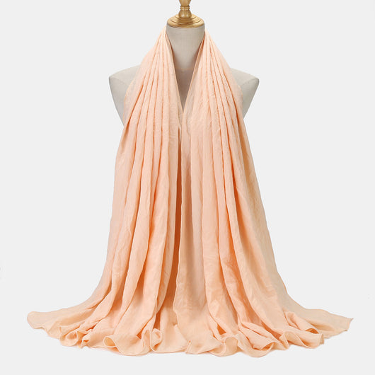 Pañuelo Cuadrado de Algodón y Lino - Diseño Liso y Versátil - Image 20