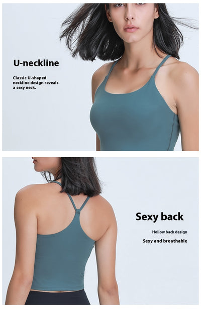 Chaleco Deportivo Moldeador con Banda Abdominal para Yoga y Ejercicio - Image 18