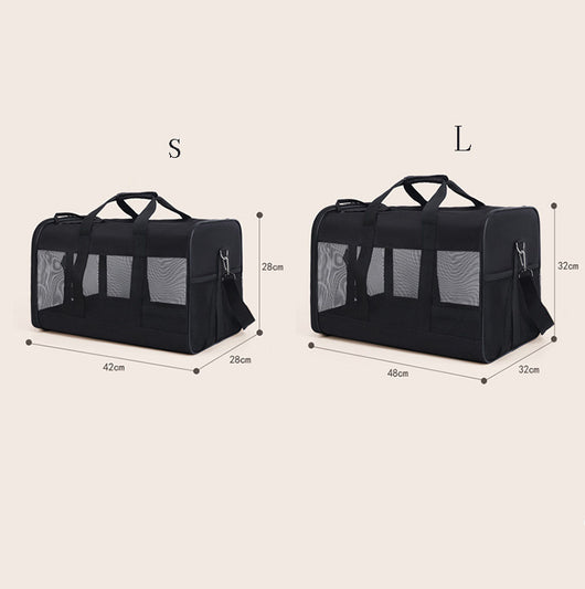 Transportín Portátil Plegable para Perros y Gatos - Bolsa de Viaje Respirable - Image 15
