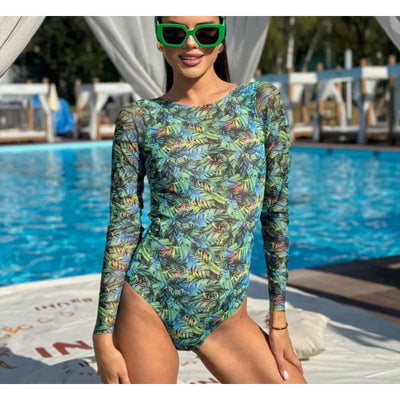 Traje de Baño Enterizo Elegante Estilo Europeo - Image 17