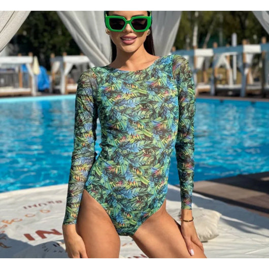 Traje de Baño Enterizo Elegante Estilo Europeo - Image 17