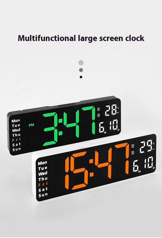 Reloj de Pared Grande para Sala de 13”, Diseño Moderno y Doble Uso - Image 23