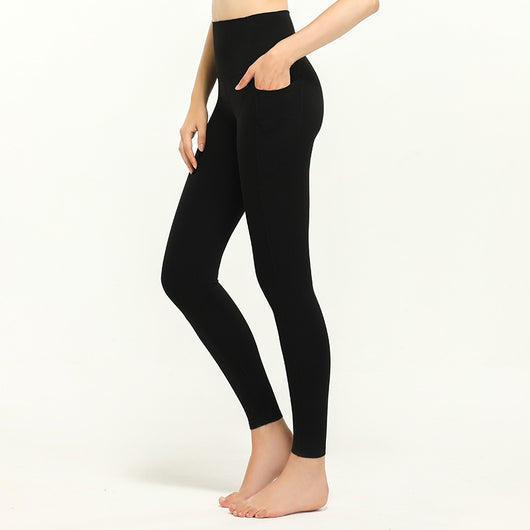 Pantalones Yoga Cintura Alta con Bolsillos Laterales y Levantador de Glúteos - Image 4