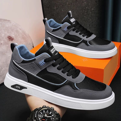 Tenis de Lona Transpirable Estilo Coreano para Hombre - Image 3