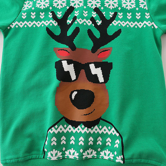 Sudadera Navideña para Niños - Manga Larga Otoño - Image 4