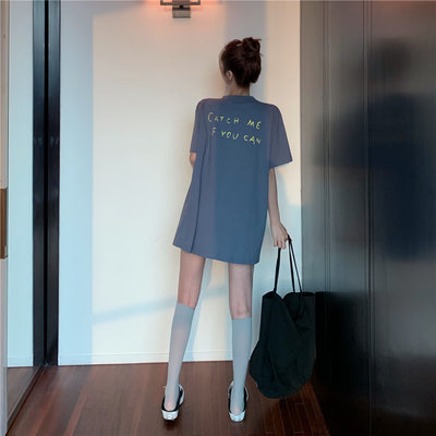 Playera Estampada de Manga Corta para Mujer - Corte Midi Versátil - Image 7