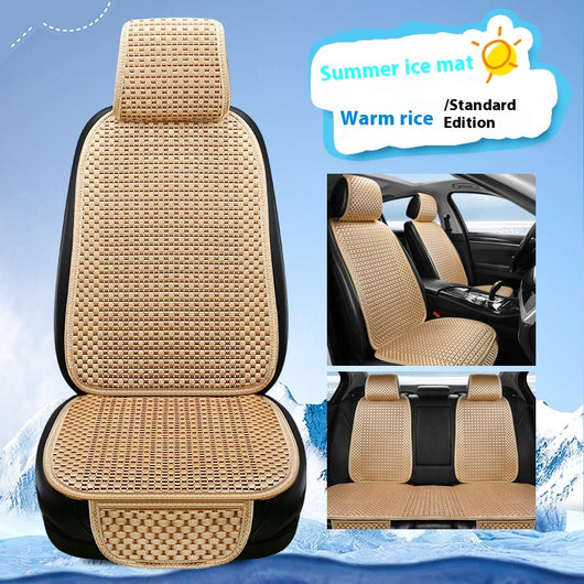 Cojín Refrigerante de Seda de Hielo para Auto - Diseño Minimalista - Image 6