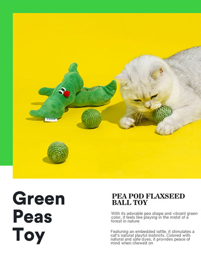 Juguetes Interactivos para Gatos - Pelotas de Sisal y Bastón Teaser - Image 7