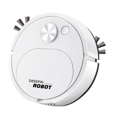 Robot Aspirador Inteligente Recargable USB - Limpieza Automática del Hogar - Image 2