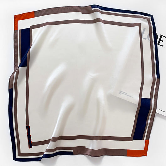 Pañuelo de Seda Cuadrado para Primavera y Otoño - Image 9