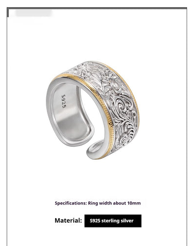 Anillo Arabesco Retro para Mujer - Diseño Nicho Elegante - Image 8