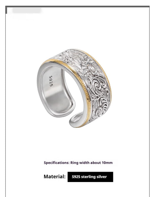 Anillo Arabesco Retro para Mujer - Diseño Nicho Elegante - Image 8