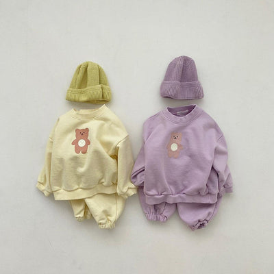 Pijama Infantil Estampado Osito para Niños y Niñas - Image 12