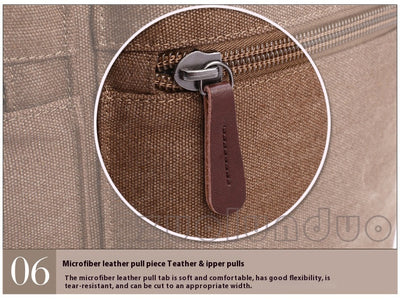Bolsa de Lona Retro Coreana Unisex - Image 17