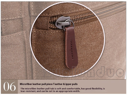 Bolsa de Lona Retro Coreana Unisex - Image 17