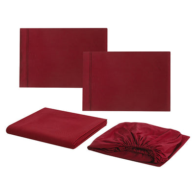 Juego de Cama 4 Piezas con Tiras Decorativas - Image 9