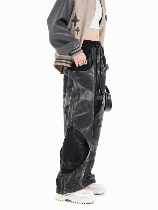 Pantalones Denim Clásicos con Costuras Decorativas para Mujer - Image 21