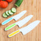 Cuchillo de Plástico para Frutas - Herramienta Segura para Niños Pequeños