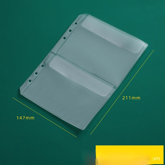 Bolsa Organizadora Transparente con Cierre para Cuadernos A5/A6 y Tarjetas - Image 14