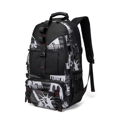 Mochila de Senderismo Impermeable Oxford - Resistente y Versátil - Image 3