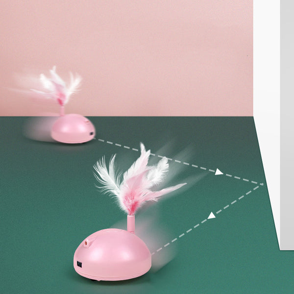 Juguete Interactivo para Gatos con Varita Automática y Carga USB