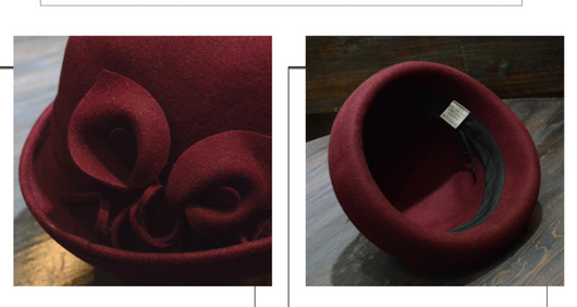 Gorro de Lana para Mujer con Borde Enrollado - Diseño Elegante y Versátil - Image 10