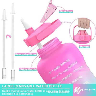 Vaso Deportivo de Gran Capacidad 2.2L - Botella Reutilizable Hermética - Image 10
