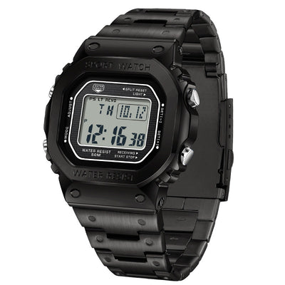 Reloj Deportivo Cuadrado Multifuncional con Luz Táctil y Resistencia al Agua - Image 3