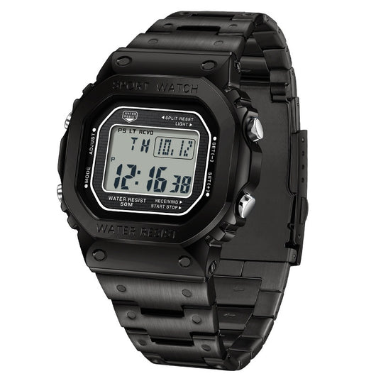 Reloj Deportivo Cuadrado Multifuncional con Luz Táctil y Resistencia al Agua - Image 3