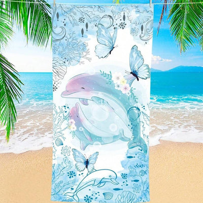 Toalla de Playa Microfibra Secado Rápido con Diseño Creativo - Image 16