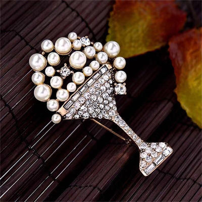Broche Vintage de Copa de Vino - Image 9