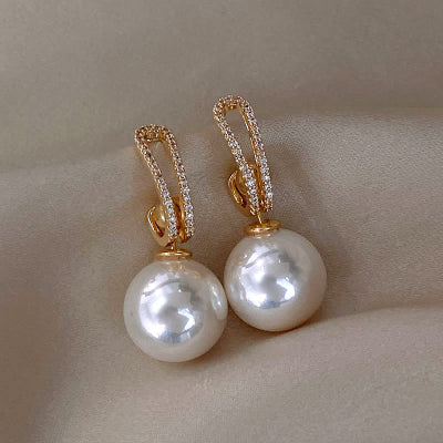 Aretes de Perla Versátiles con Múltiples Formas de Usar - Image 8