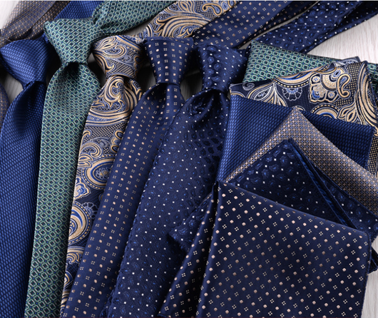 Combo Corbata y Pañuelo de Bolsillo para Hombre Profesional - Image 38