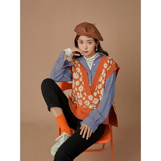 Chaleco Tejido sin Mangas para Mujer - Suéter Elegante y Versátil - Image 5
