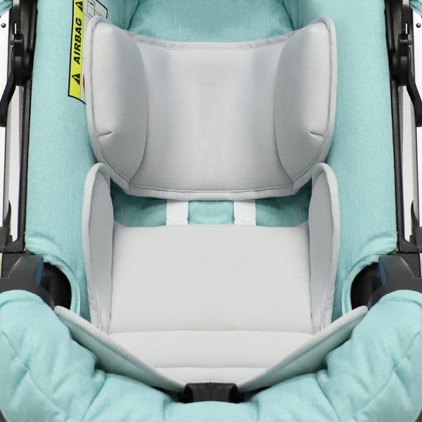 Colchoneta Protectora para Cochecito de Bebé - Cojín Acolchado Recién Nacido