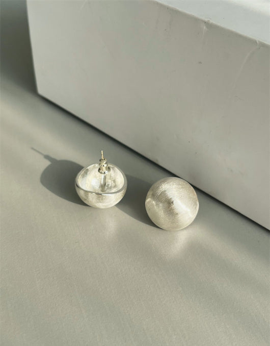 Aretes de Plata S925 Acabado Satinado - Lujo Accesible y Versátil - Image 44
