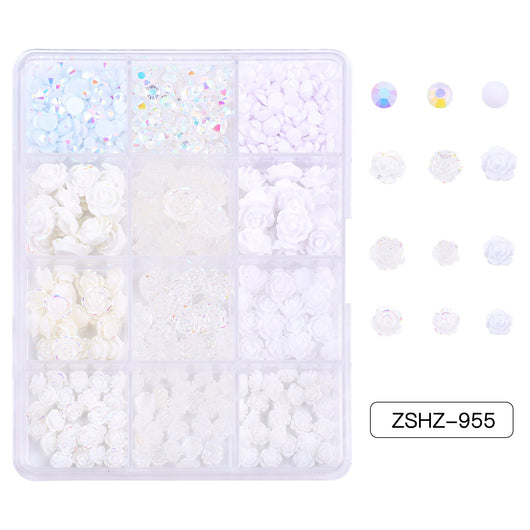 Set de Adornos Navideños de Resina con Lazos y Moños Mixtos - Image 21