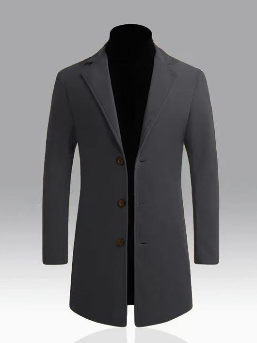 Abrigo Slim Fit con Solapa Europea - Corte Moderno y Elegante - Image 15